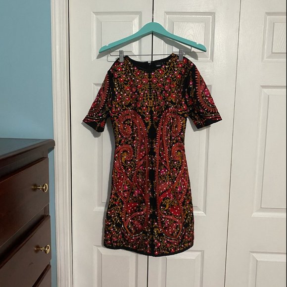 ASOS Premium Embroidered Shift Dress - Picture 3 of 7